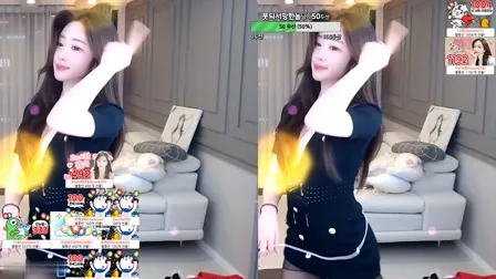 AfreecaTV主播呆梦(小胖)BJ뚱미2021年11月3日直播视频舞蹈剪辑202447